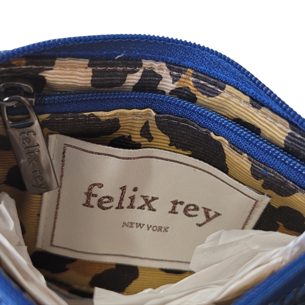 Felix Rey Metal Mesh Clutch NWT - Picture 3 of 7